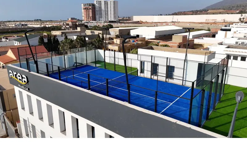 Area Wellness Club — Vue aérienne complète